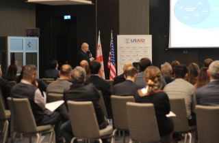 the Rondeli Foundation, with support from the USAID Economic Governance Program, presented a report on the institutional environment for fintech development